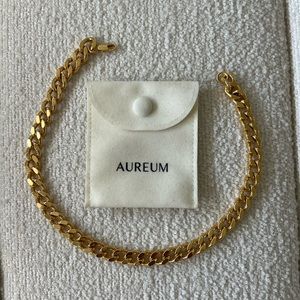 Aureum Luna gold plated necklace